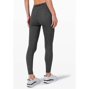 Lululemon Speed Up Tight 28"Heathered Black